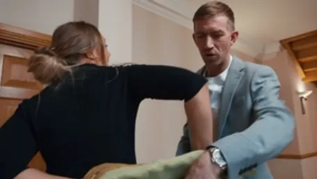 Brazzers: Intense Almost-Caught Action