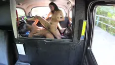 Fake Taxi - Inked babe asian Jureka Del Mar rough deepthroat