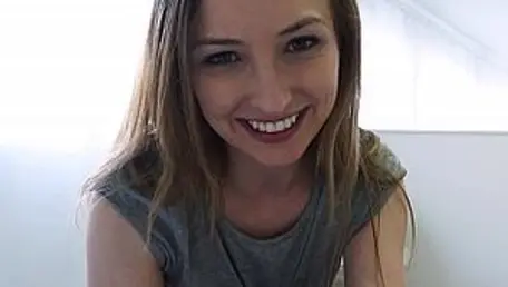 Dad Crush - Gracie May sucks dick and fucks sex tape