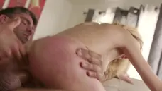 NewSensations: Blonde Haley Reed really likes getting facial