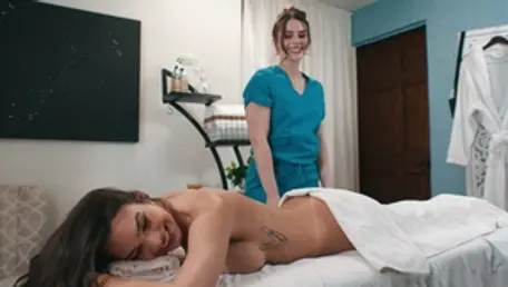 Ivy Gets Pounded By Her Masseuse