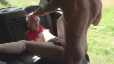 Fake Taxi - Girl Liz Rainbow giving head for Pascal White