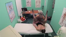 La Cochonne: Hard nailining with vulgar russian doctor