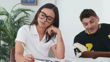 Brazzers: Nerdy Hailey Can Handle It All