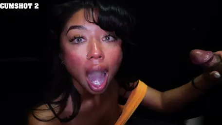 Gia Swallows Raw Interracial Loads