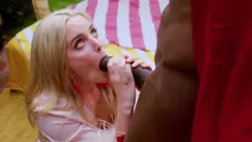 MILFY: Blonde haired Charlie Forde licking Jax Slayher BBC