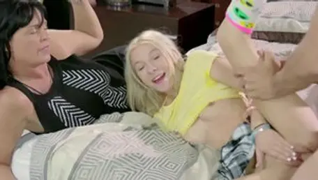 Devils film - Kenzie Reeves is slender housewife