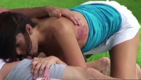 Pervs On Patrol: Alexis Grace rides a hard dick in public HD