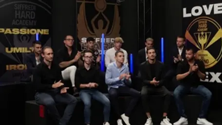 Rocco Siffredi: Graduates Get Fucked by Comely Instructors