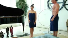 Nuru Massage - Cassidy Klein finds dick to fuck