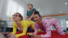 Reality Kings - Babe Aria Kai with Kyle Mason hardcore cumshot