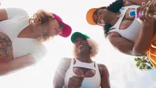 Brazzers: Tattooed Trio Trades with Big Cock