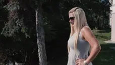 Hitzefrei.com: Blonde haired german Hunter masturbation