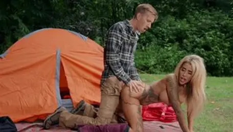 Brazzers Network - Alice Judge next to Danny D outdoors