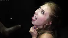 Gloryhole Secrets: Brunettes Take it Deep