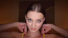 TushyRaw.com: Brunette shows small tits