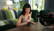 Threesome action with big toys