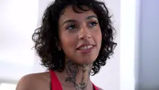 Thick Shaft Stretches Her Ass Wide Open