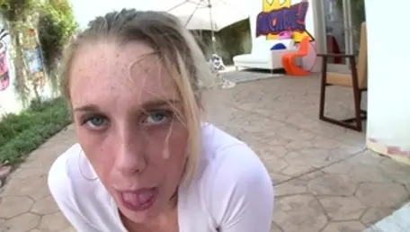 Swallowed.com: Alyssa Cole drooling