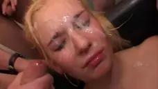 BukkakeOrgy: Teen feels in need of facial