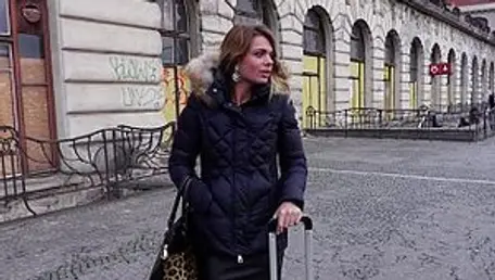 Bitches Abroad: Sweet Lara West ramming hard