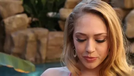 Bikini Babe Turns Into A Cock-Loving Beast