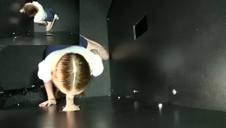 Gloryhole Secrets: Interracial Petite Deep Throat
