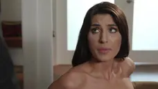 Hot Wife XXX - Brunette Dana Wolf receiving facial
