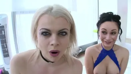 Swallowed.com - Crystal Rush sucks balls