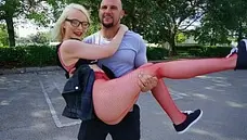 Don't Break Me: Alice Pink does what shes told sex tape