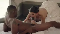 BLACKED - Hairy supermodel Sophia Leone riding big black cock